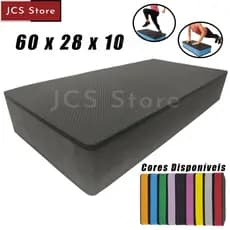 Step para Exercícios 60X28X10 EVA Academia Fitness Aeróbico Esporte Pilates Yoga Funcional