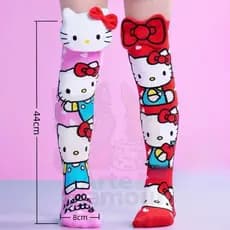 Meia Divertida 3D Várias estampas Ansiedade Divertidamente Stitch Criança Adulto Qualidade