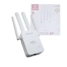 Repetidor Wi-Fi 2.4GHz 300Mbps 4 Antenas Kapbom KA-X338