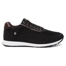 Sapatênis Preto Casual Masculino Estiloso - Envio Já