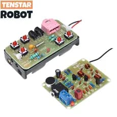 76-108MHz FM Stereo Radio DIY Kit Transmissor E Receptor Sem Fio Módulo Projeto De Prática De Soldagem Por Modulação
