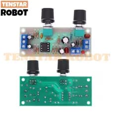 Placa Pré-Amplificadora De Subwoofer 10-24V Passagem Baixa De Energia Única Filtrante