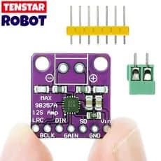 Max98357 I2S 3W Classe D Amplificador Breakout Interface Dac Decodificador Módulo Placa De Áudio Sem Filtro Para Raspber