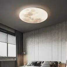 Luminária De Teto Luminaria Lua Luminária Teto Para Quarto ́ria Decoração Quarto