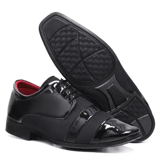 Sapato oxford confortável e elegante para eventos sociais