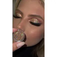 Glitter holográfico Dourado -3D Gold |Coleção Holográficos |Useglow