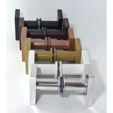 Puxador 1 Furo 5,5cm Barra Chata Para porta de vidro ou Box de Banheiro