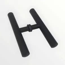 Puxador Tubular Redondo 20cm 1 Furo ( 5 cores ) Para Porta de Vidro ou Box de Banheiro