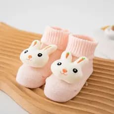 Meias infantil estampadas fofo criança 0 A 12 meses confortável