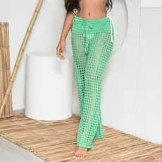 Calça Tricot Feminina Saída de Praia Premium