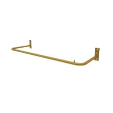 Arara de Roupa Fixa 60cm Aço Reforçado Para Closets Lojas Banheiro Cabideiro de Aço - 1un