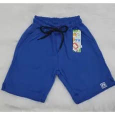 Bermuda Infantil Moletinho AZUL ROYAL Confortável com Elástico – Tamanhos 4 ao 16