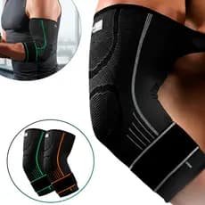 Cotoveleira Ajustável com Compressão Ideal para DOR Esportes Academia
