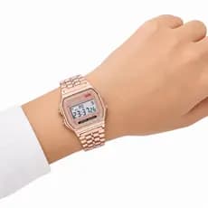 Relógio Retrô Vintagem Unissex metal digital feminino e masculino