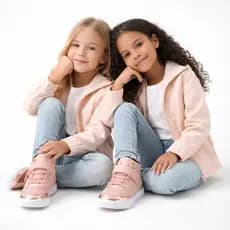 Botinha Feminina Original casual Infantil Leve Macia Direto Calçado Para Escola Da Fabrica