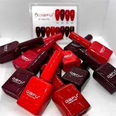 Esmaltes em Gel Dafu Tons Vermelho - Cereja -10 ml cada - Anvisa