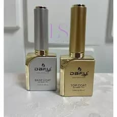 Top Coat e Base Gel Sem TPO e Hema Linha Glamour 12ml