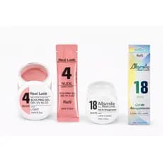 Kit Econômico Gel AllSmile (Sem Hema e TPO) e Real Love Pote + Sachê - 15ml