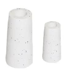 Vaso Decorativo Peônia  Vaso De Planta Decorativo Artesanal De Cimento Com Granilite