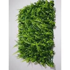 Placa folhagem samambaia artificial  60x40cm