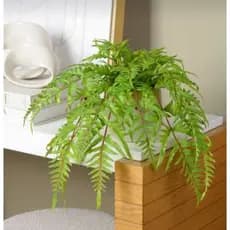 planta samambaia artificial 45cm sem o vaso