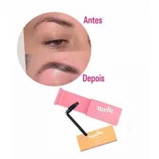 Gel Modelador Para Sobrancelhas Melu Ruby Rose Brow Lamination