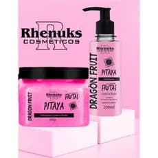 Kit completo Esfoliante + Hidratante Corpo e Rosto de Pitaya Rhenuks