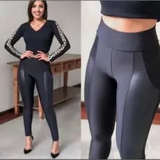 Calça Montaria  Com Detalhe Cirrê e Suplex Plus Pelúciada Por Dentro Quentinho