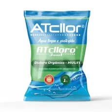 Atcllor Limper 1kg Multi Ação 3 Em 1 Cloro Para Piscinas
