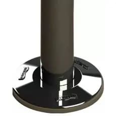Canopla Para Escada de Piscina em Aço Inox 2” Sodramar