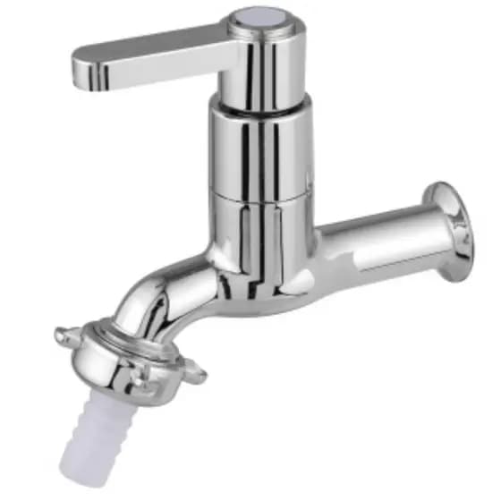Torneira Maquina De Lavar Tanque Jardim Abs 1/4 de volta Cromado