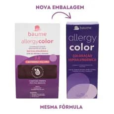 Tintura Hipoalergênica Allergycolor 4.0 Castanho Médio