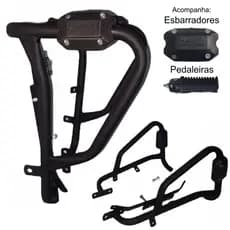 Protetor Para YS 250 FAZER de 2005 até 2010 Carenagem Tanque Motor Mata Cachorro