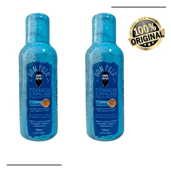 Loção Tônico Cabelo Barba Sobrancelhas 120ml