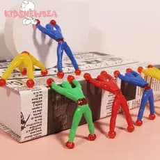 KidsNewbea 10pc Presente De Brinquedos Para Crianças/Homem-Aranha/Guincho A Boneco Geleca/Pumpkin Sticky Hand/Bat Sticky