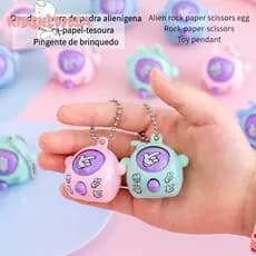 10/20PCS Adivinhe O Chaveiro De Ovo Pingente Novidade Criativa De Crianças De Jardim De Infância Presente De Brinquedo