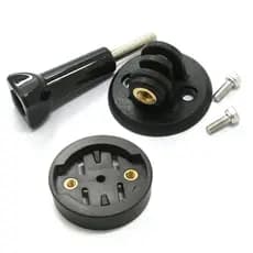 Bicicleta Computador Odômetro Base Adaptador Suporte De Montagem Portátil Câmera Leve Conector De Bateria Para Garmin Gopro
