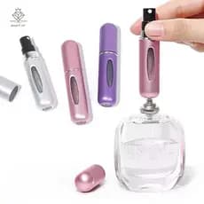 Mini frasco porta perfume portátil recarregável 5 ml
