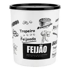 Pote Mantimento Feijão 4 litros com Tampa Hermética