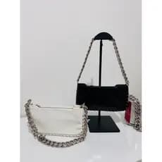 Bolsa de Ombro com Corrente de personalidade da Moda Clássica, Simples e Versátil, Estilo estrangeiro, Leve e Alça Ombro