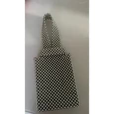 Bolsa de mão prata para festas