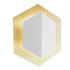 Arandela Quartzo Aço Latão 2xG9 Branco Fosco - Blumenau