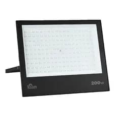 Refletor Led Preto 200W 6500K IP65 (Branco Frio) - Kian