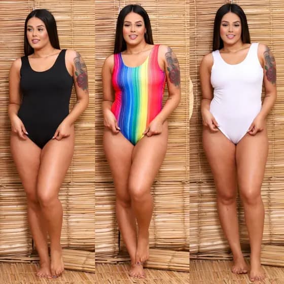 Body Maio Biquini Feminino Praia Moda Festa Carnaval Gls Lgbt Verao Body Feminina Cavado Nas Costas Body e Maio