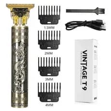 T9 usb máquina de cortar cabelo elétrica para homens máquinade corte de cabelo recarregável homem barbeador aparador barbeiro aparador barba profissional