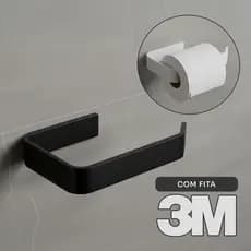 Suporte para Papel higienico Sofisticado sem Necessidade de furar parede