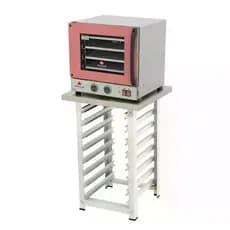 Forno Turbo Elétrico Fast Oven PRP-004 220V Rosa + Bancada MES-004 - Progás