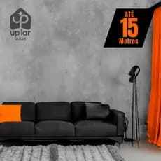 Papel de Parede PREMIUM Autoadesivo 5m x 45cm Cimento Queimado Sala Quarto Banheiro