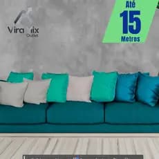 Papel de Parede PREMIUM Rolo 5 Metros Autoadesivo Cimento Queimado Sala, Quartos, banheiro