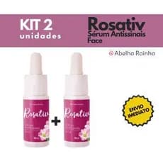 Kit 2 Sérum Facial Rosa Mosqueta Suaviza As Linhas De Expressão Abelha Rainha